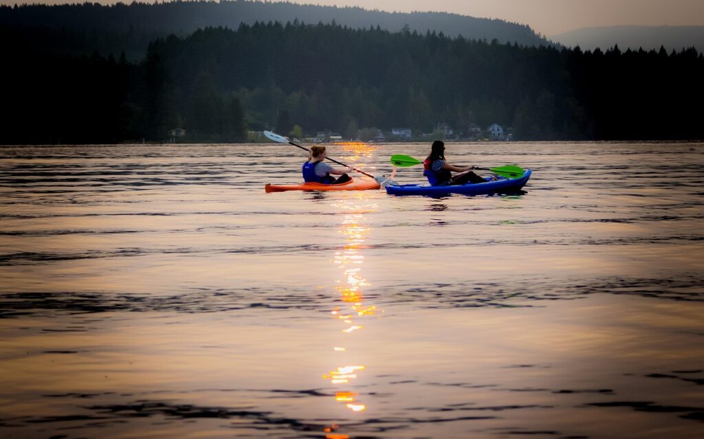 kayaking