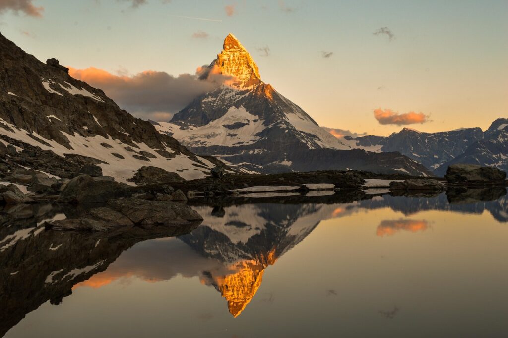 swiss alps vacation